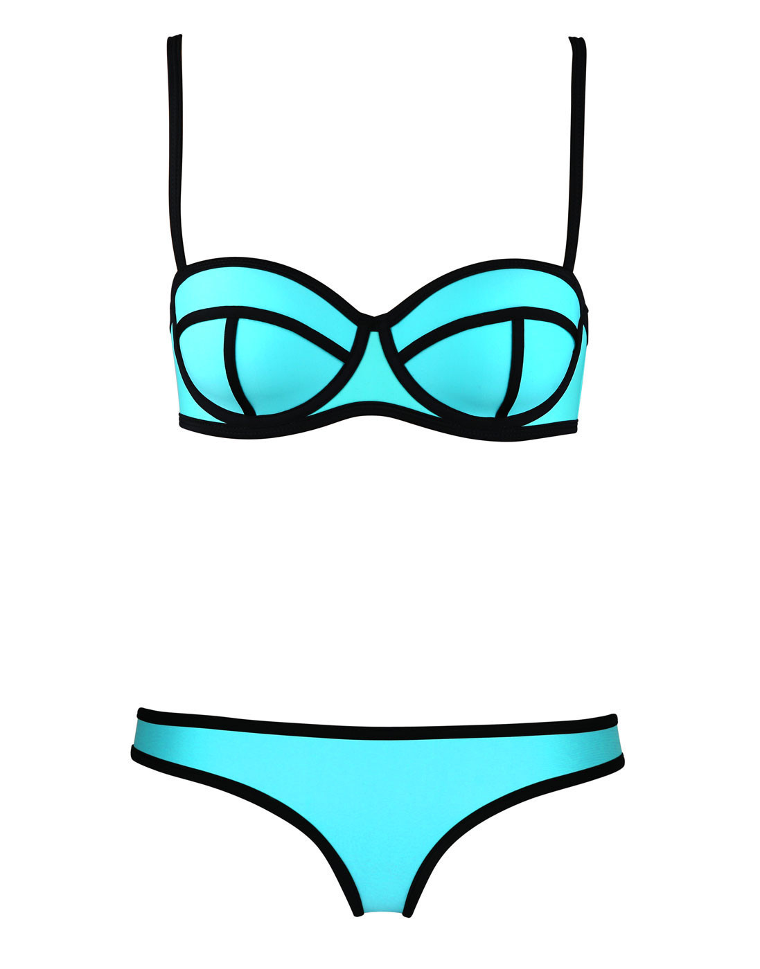 bikini un color