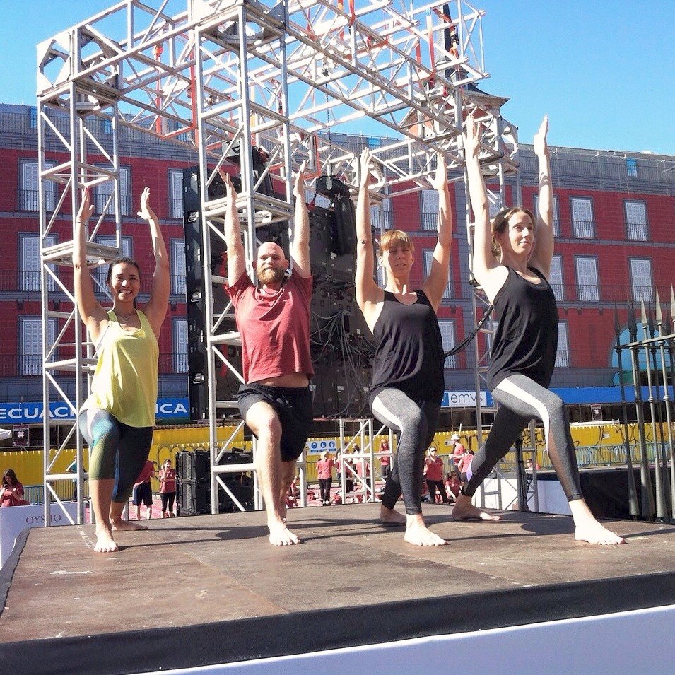 entrenamiento freeyoga by Oysho 2015