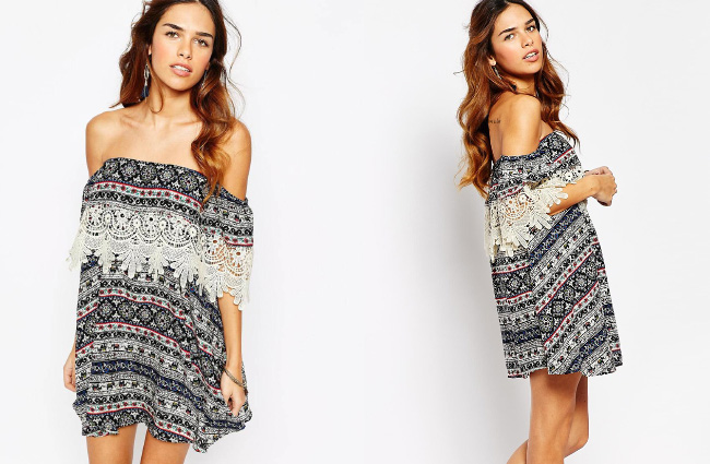 vestido azteca asos