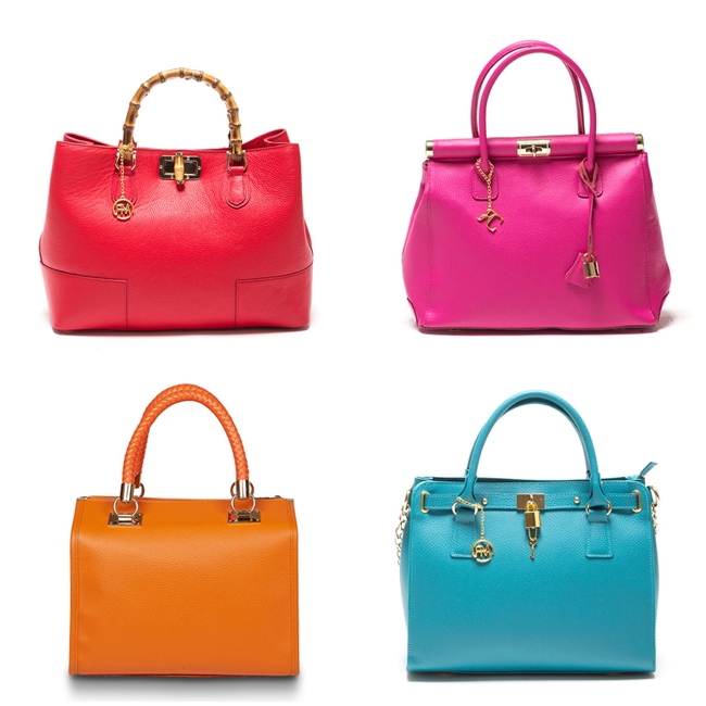 bolsos en colores vitamina