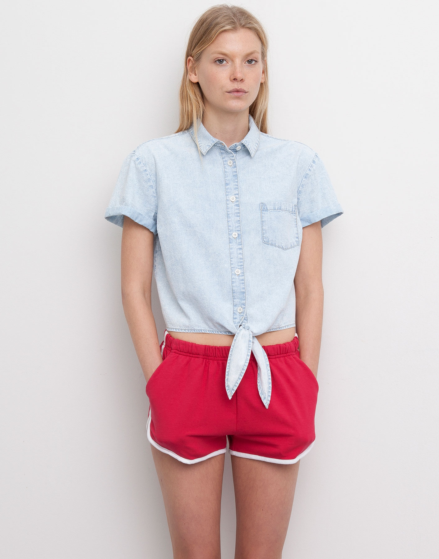 camisa tejana short