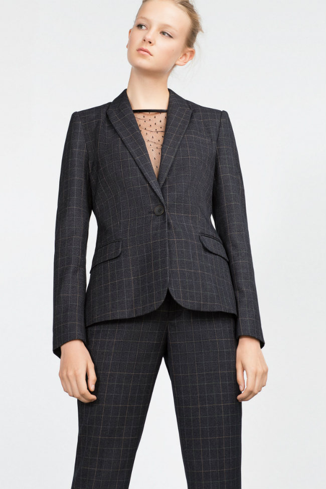 Blazer zara otoño 1