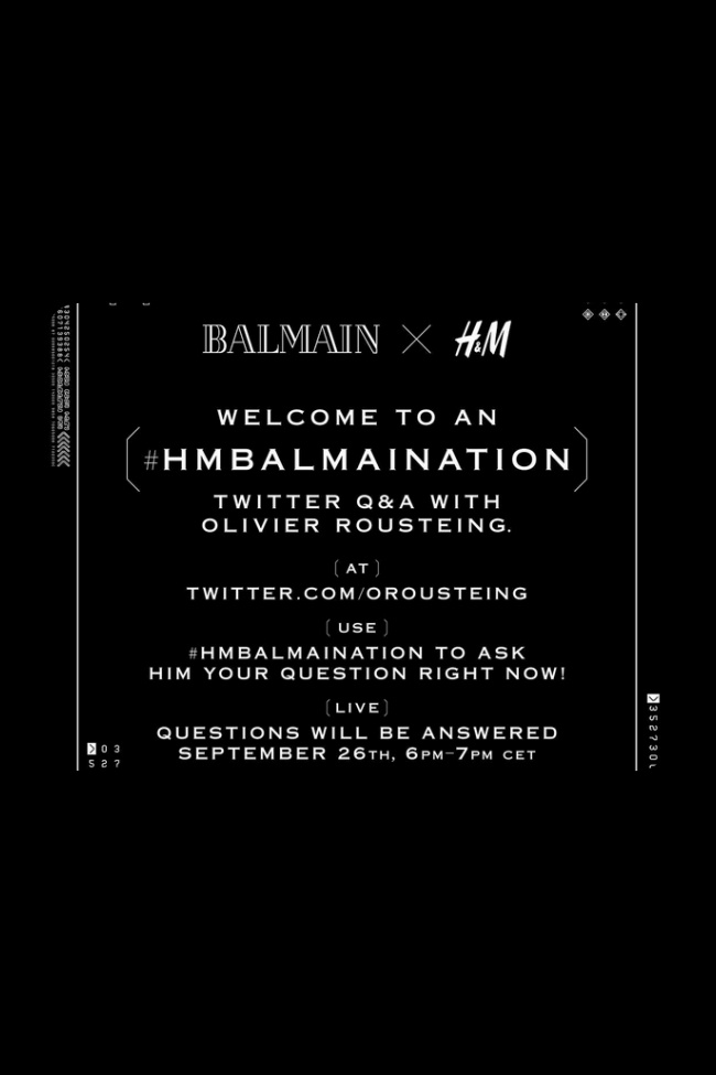 HM X BALMAIN 2