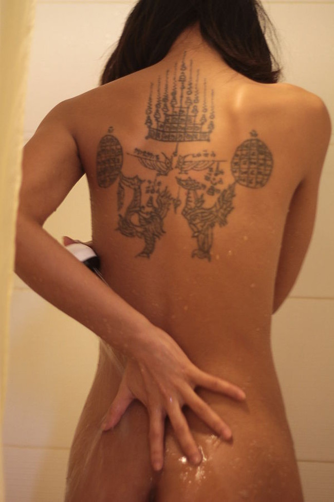 Shower tattoo 20120210