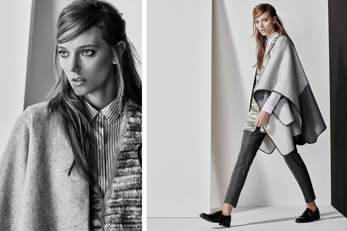 Sencillez Y Pura Elegancia En El Lookbook Otoño Invierno 201516 De Zendra Para El Corte Inglés 