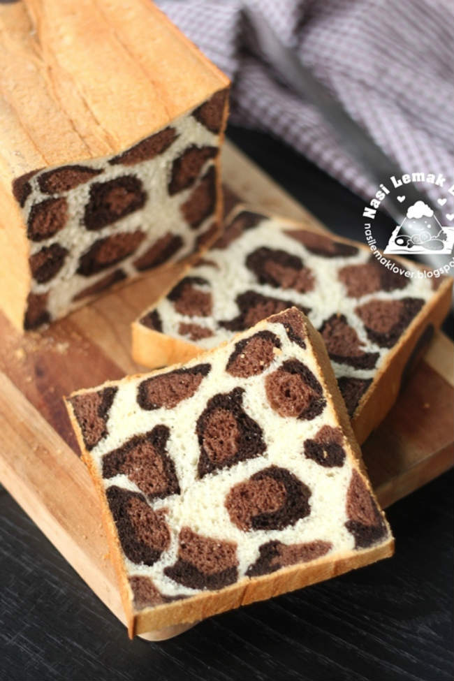 PAN DE MOLDE LEOPARDO 5