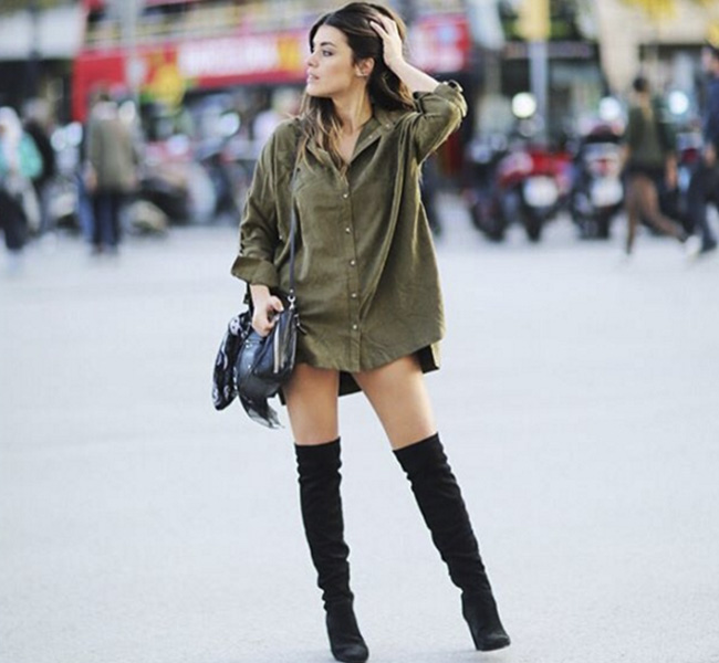 el estilo sesentero con las “Thigh High Boots” - Modalia.es