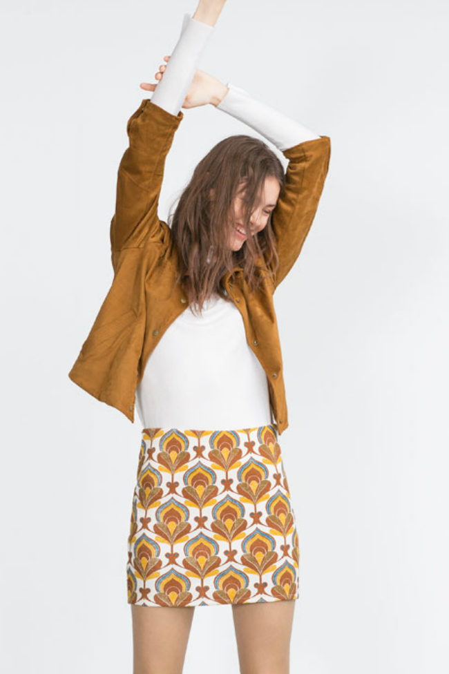 Adiós pantalones! ¡Hola faldas! el modelo perfecto en las rebajas invierno 2016 de Zara - Modalia.es
