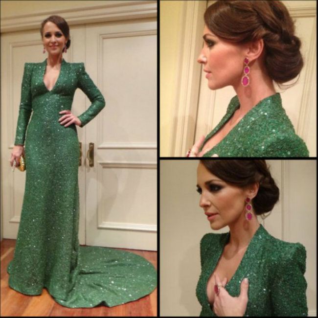 PAULA ECHEVARRÍA VESTIDOS GOYA 9