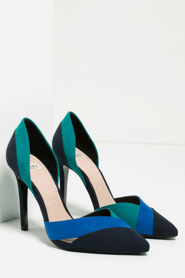 zapatos de tacón en la colección verano 2016 de Zara - Modalia.es