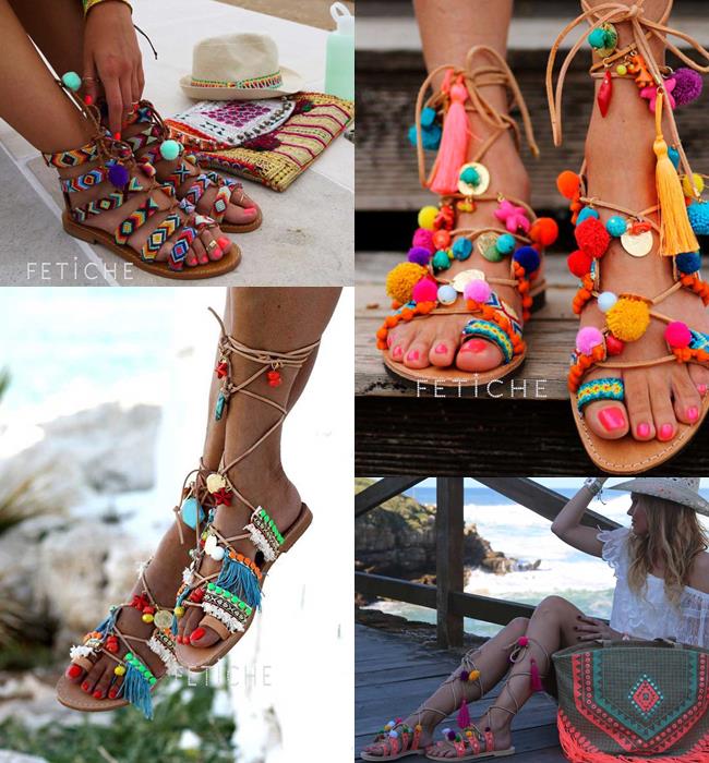 SANDALIAS BOHO 12