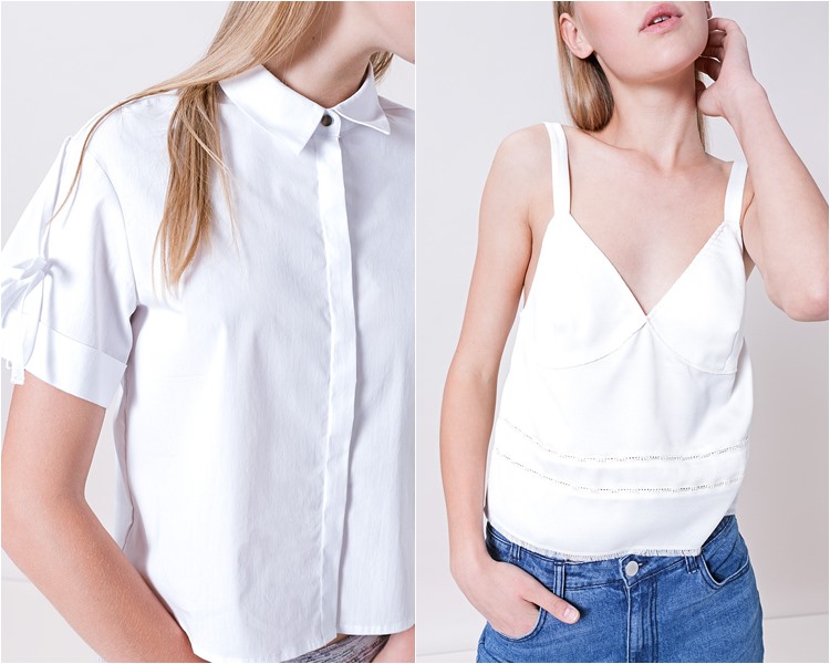 camisas stradivarius blancas lab collection