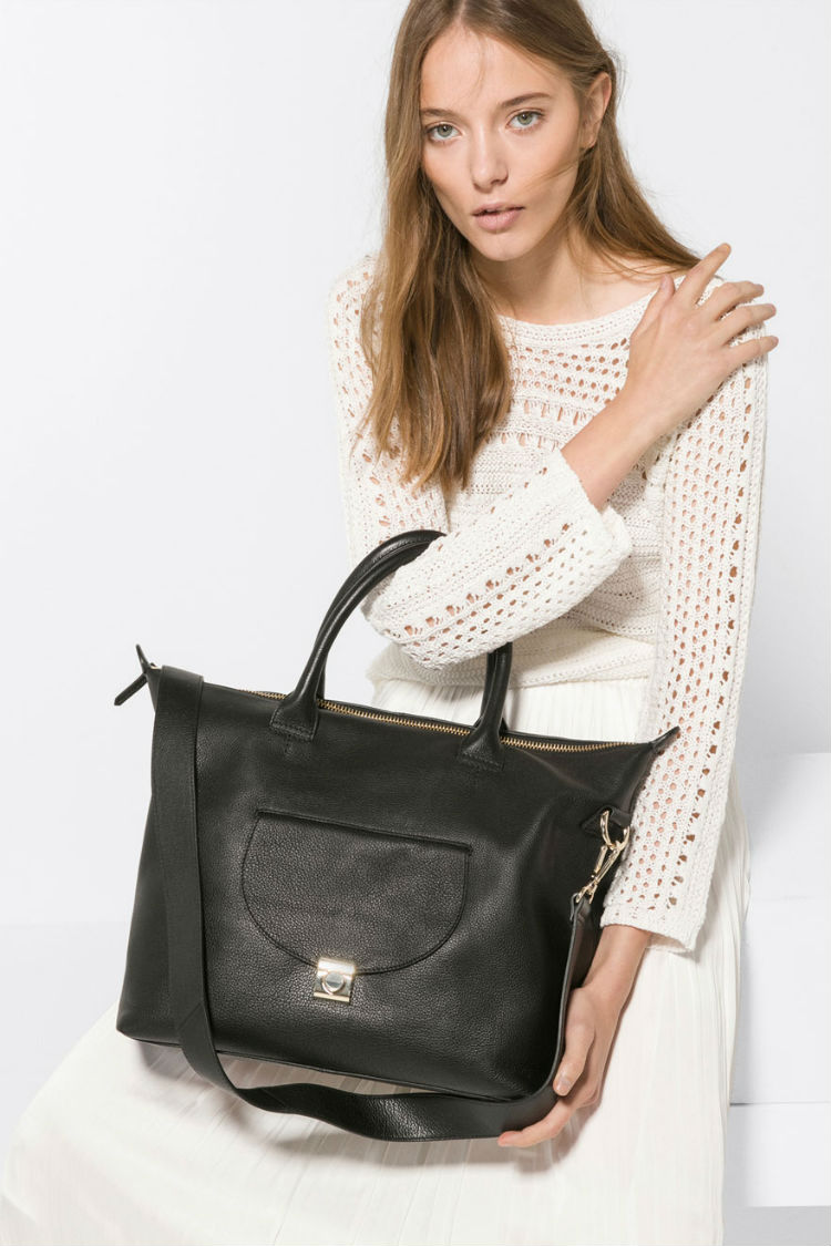 bolso working girl massimo dutti