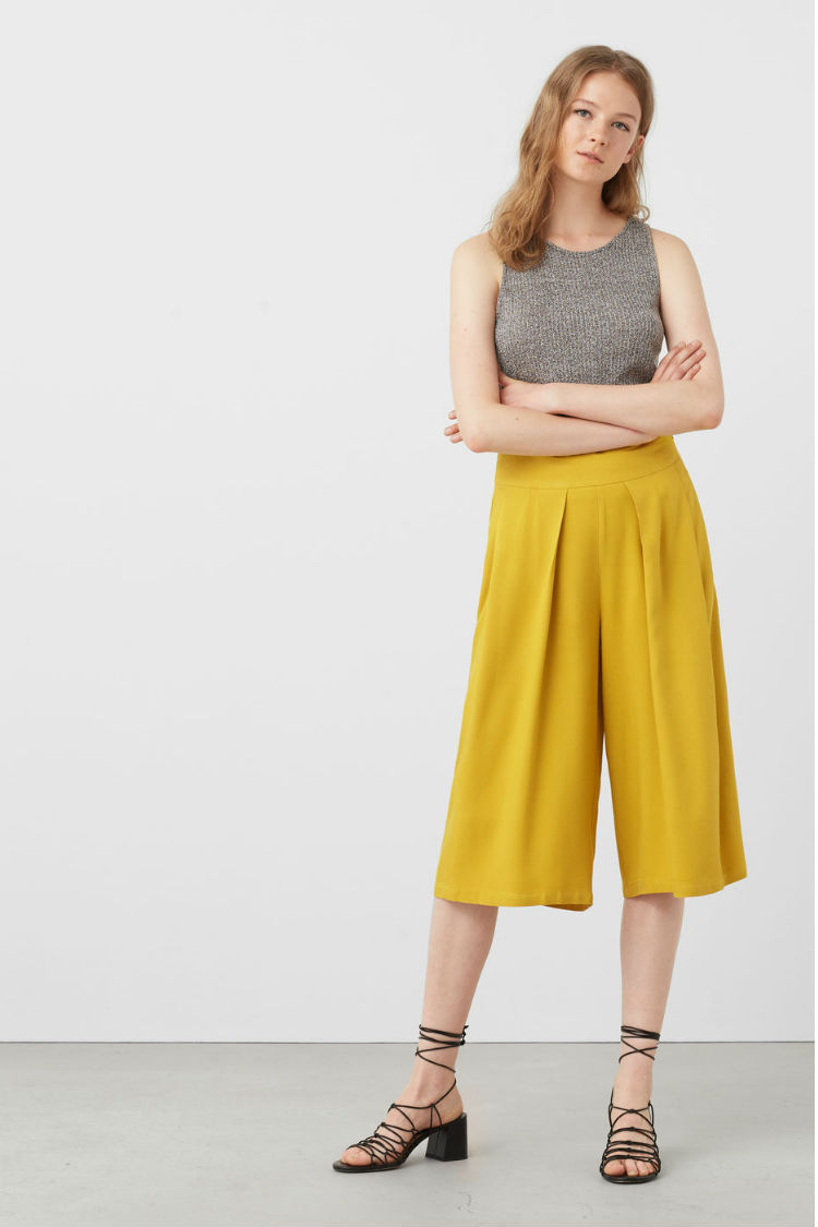 Pantalones Culotte Mango New Prices