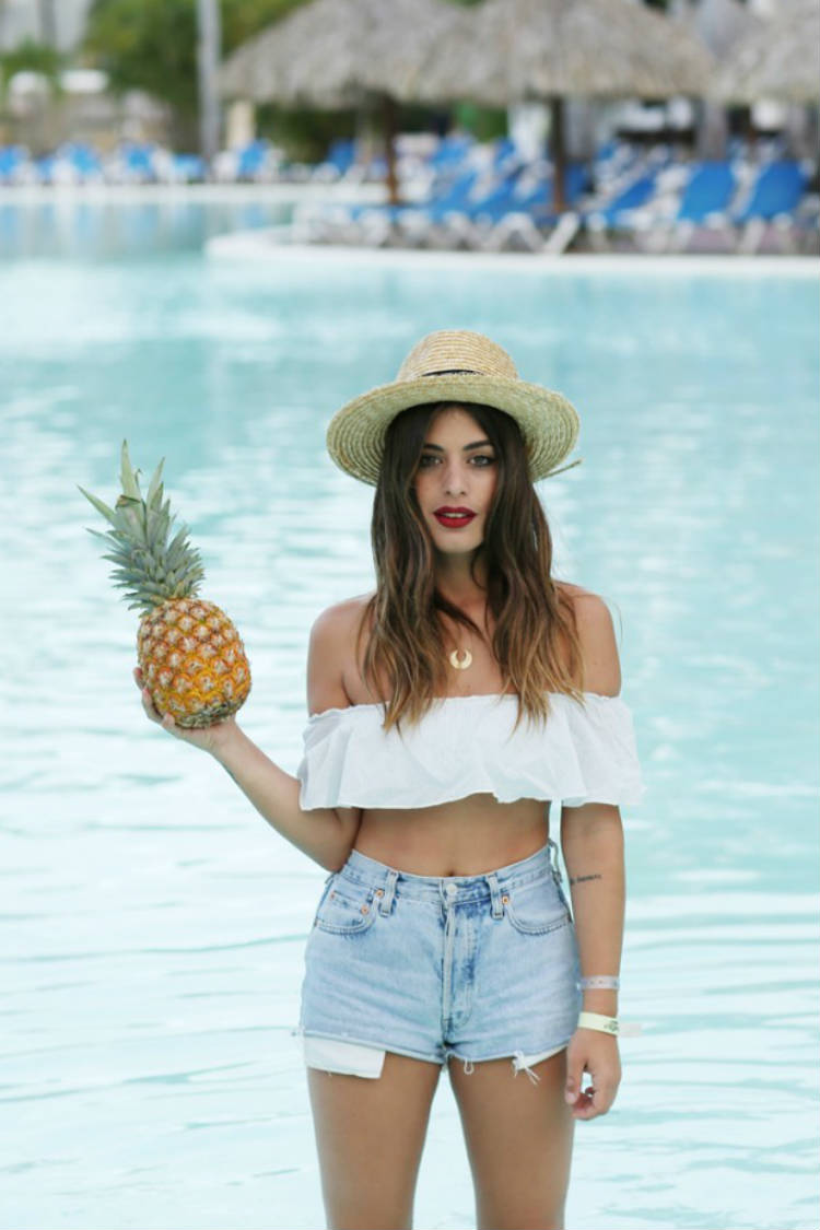 dulceida punta cana sombrero paja
