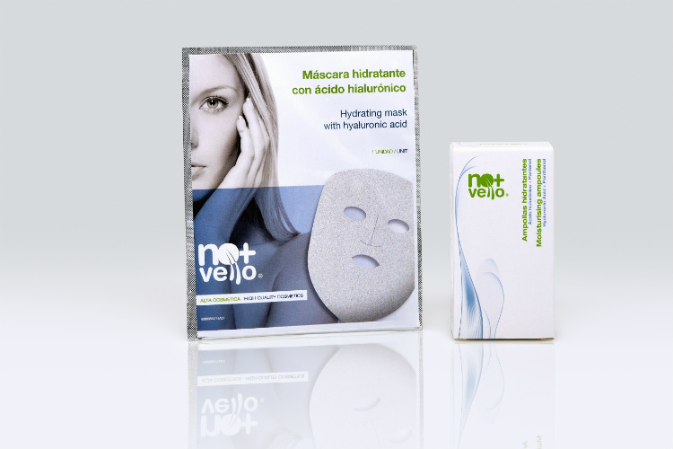 mascarilla facial hidratante no + vello