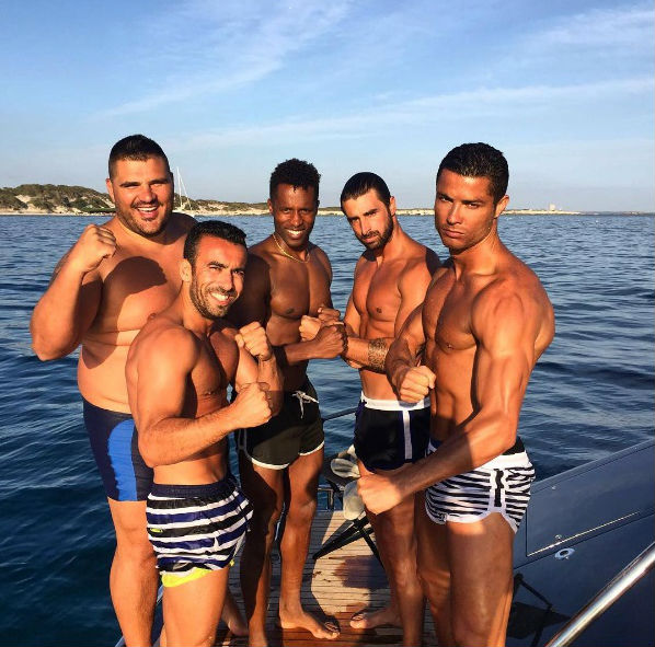 cristiano ronaldo ibiza