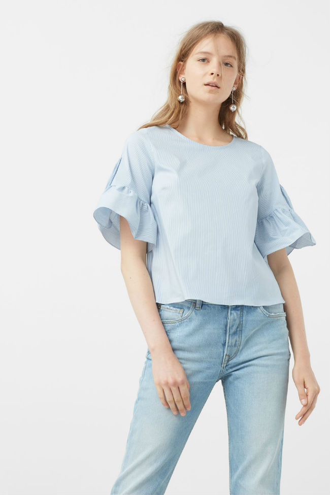 coleccion mango popelin