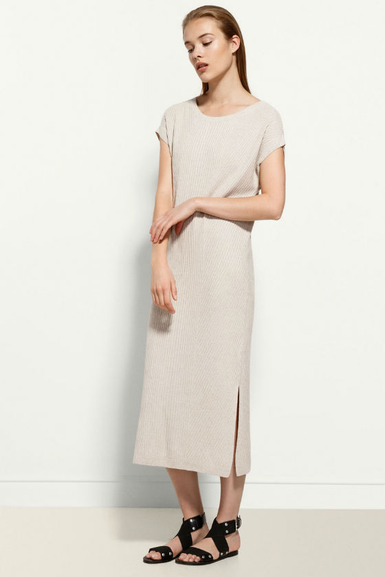 vestido canale massimo dutti