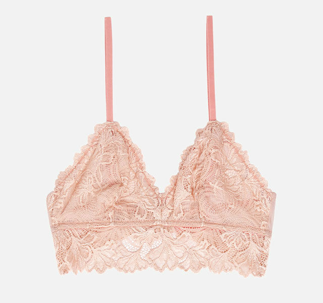 top bra nude oysho