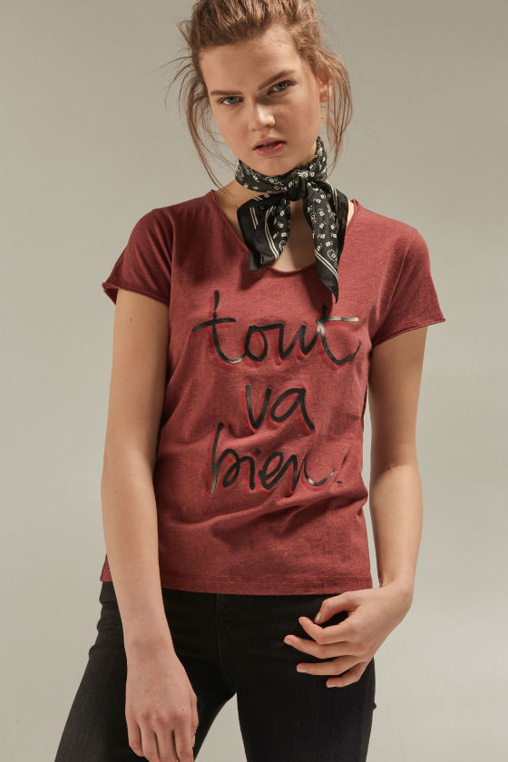 camiseta mensaje the hip tee