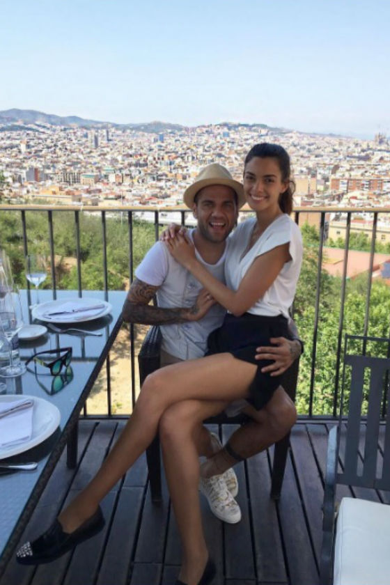 joana sanz y dani alves