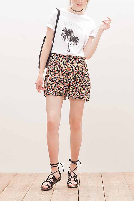 rebajas shorts bershka verano