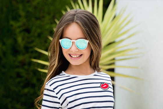 Wolfnoir Kids gafas de sol para los más pequeños Hathi Kids Income Blue