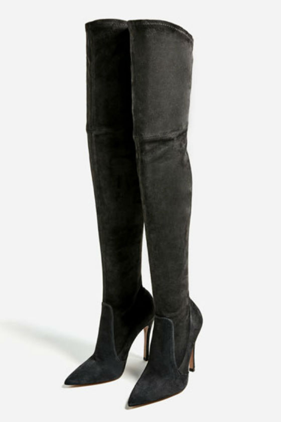 botas over the knee zara