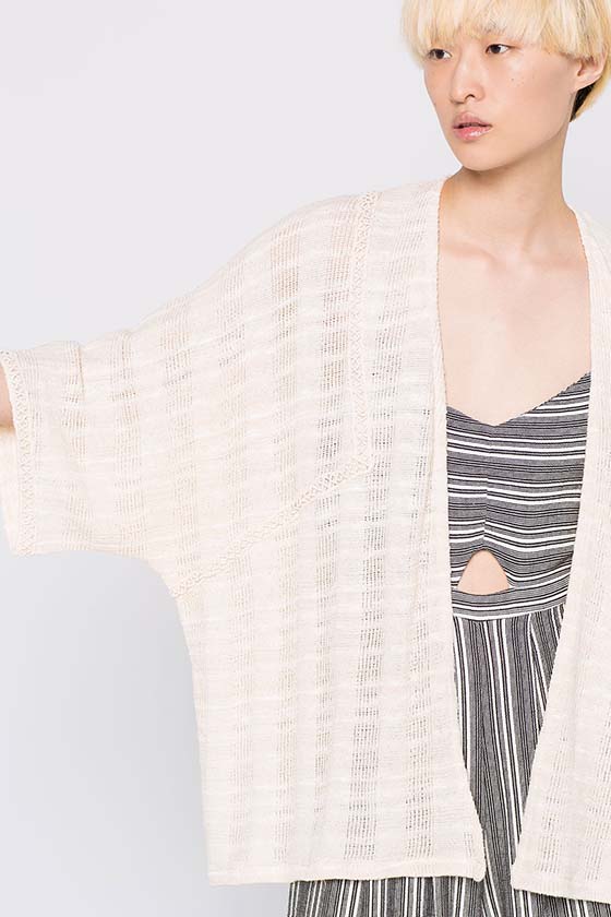 encaje crudo moda tendencia trendy kimono