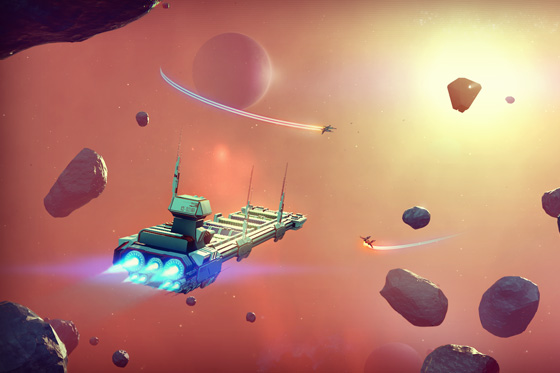 No Man's Sky desarrollar nave