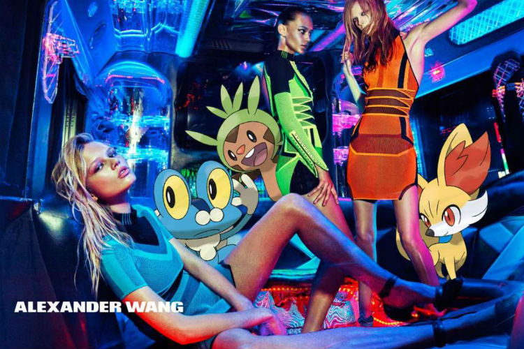 Los Pokémon conquistan las campañas de moda
