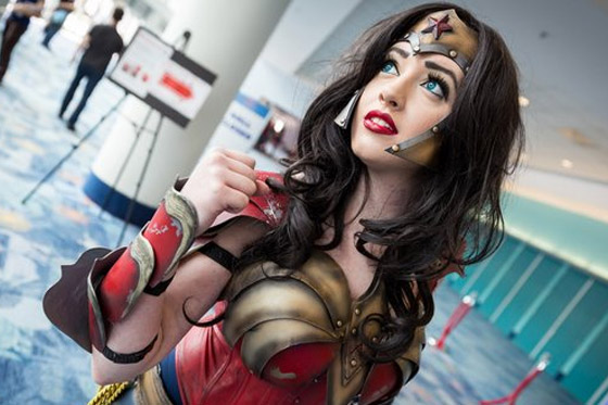 Cosplay wonderwoman arte disfraz