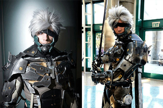 Cosplay Raiden Metal Gear disfraz