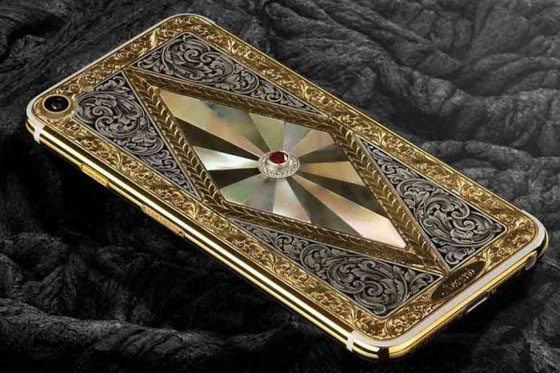 Legend iPhone 7 diamantes piedras preciosas