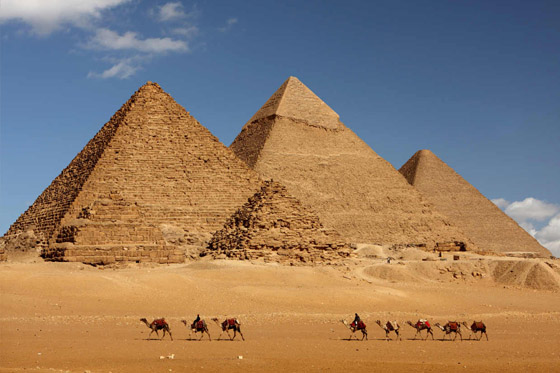 Piramides de egipto construccion mito