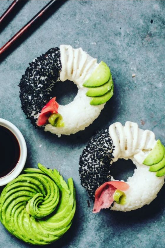 donut sushi tendencia hacerlo cocinarlo 