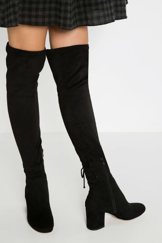 botas over the knee zalando