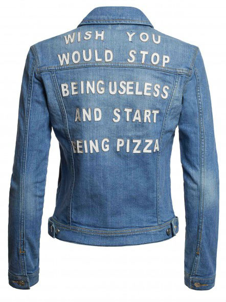 chaqueta vaquera mensaje JN by JN LLOVET