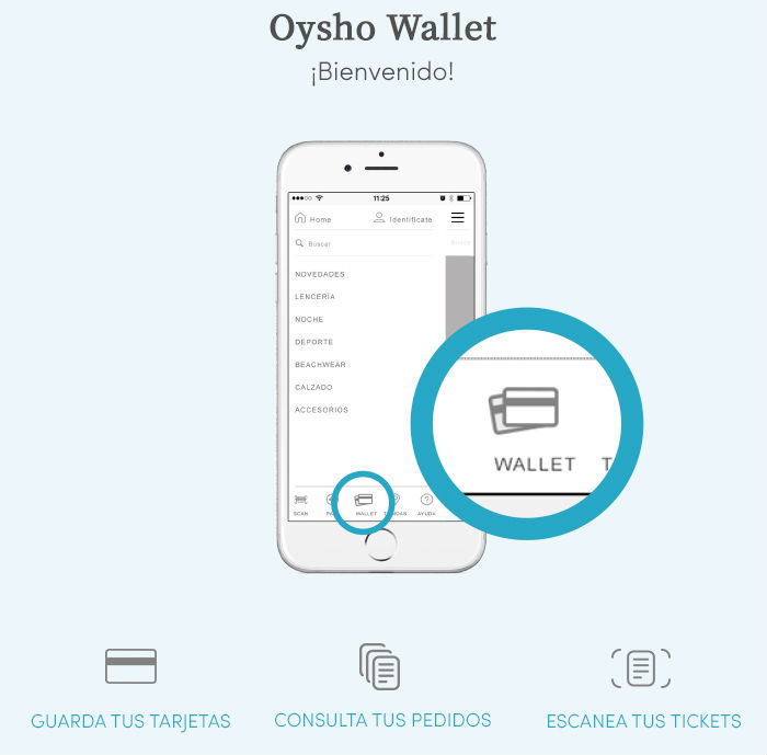oysho wallet