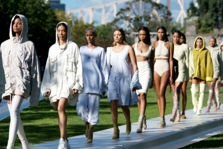 El desastroso desfile de Kanye West