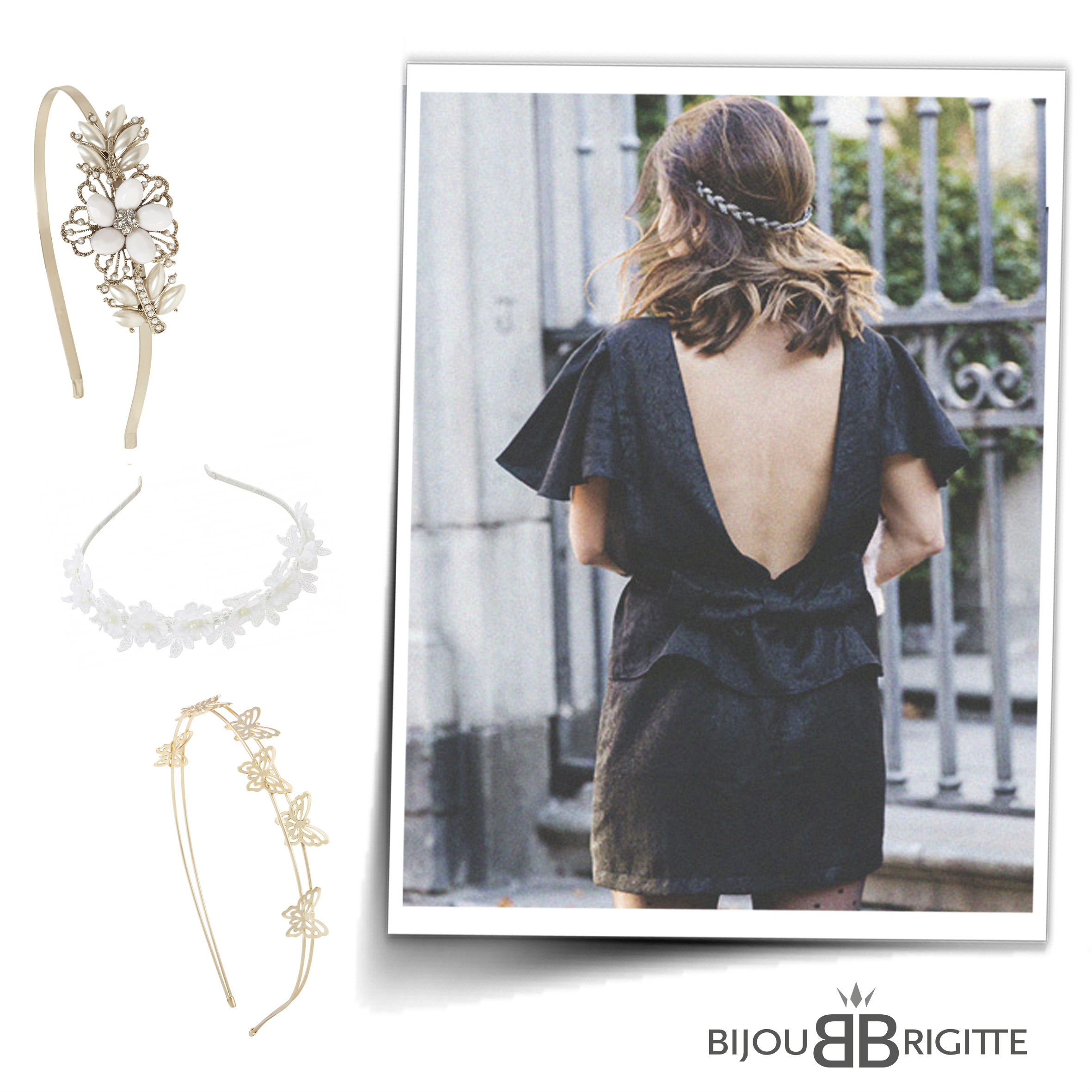 Tienes una boda? los accesorios el pelo más chic de Bijou - Modalia.es