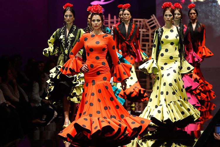 tendencias traje gitana moda flamenca