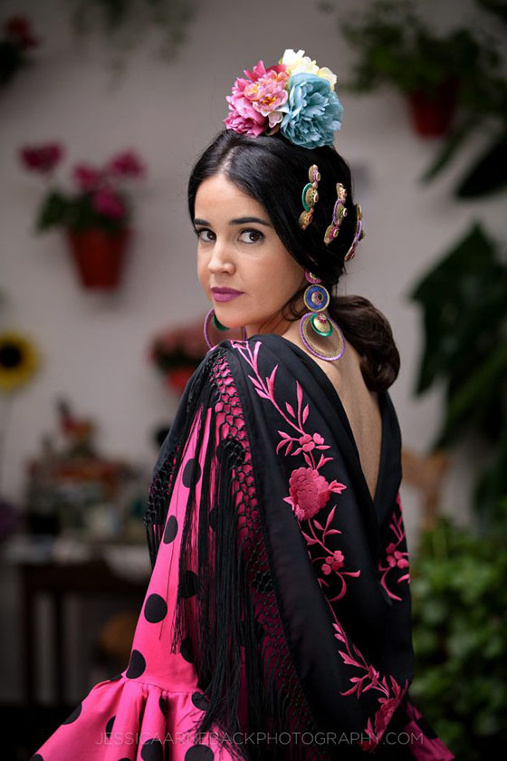 elena rivera moda flamenca