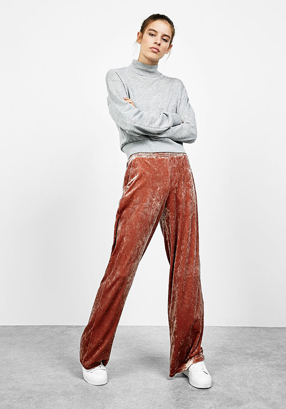 pantalon bershka terciopelo