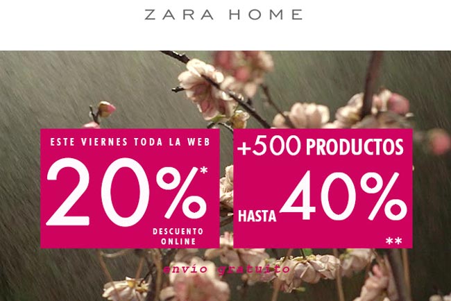 Zara Home Black Fiday
