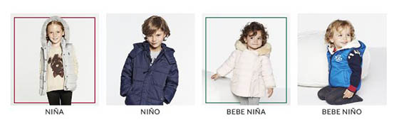 rebajas niños el corte ingles