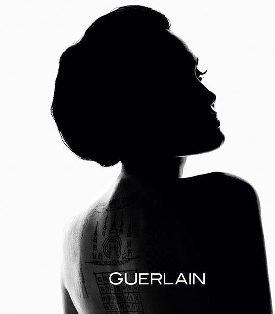 Angelina Jolie, embajadora de la firma de perfumes Guerlain