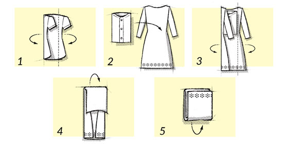 Cómo hacer una maleta de viaje: aprende a doblar la ropa 