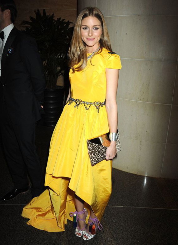 olivia palermo cinturon vestido